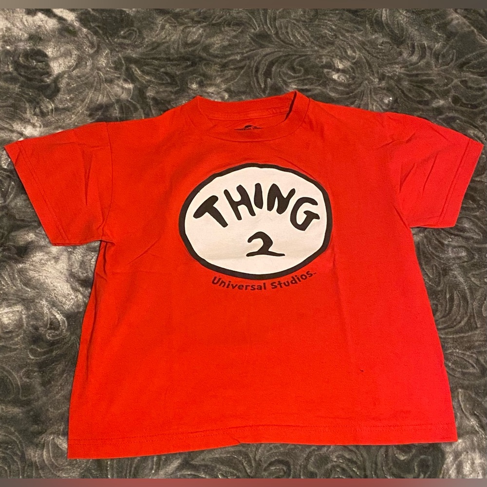 Universal Studios Thing 2 Shirt Size Youth Small